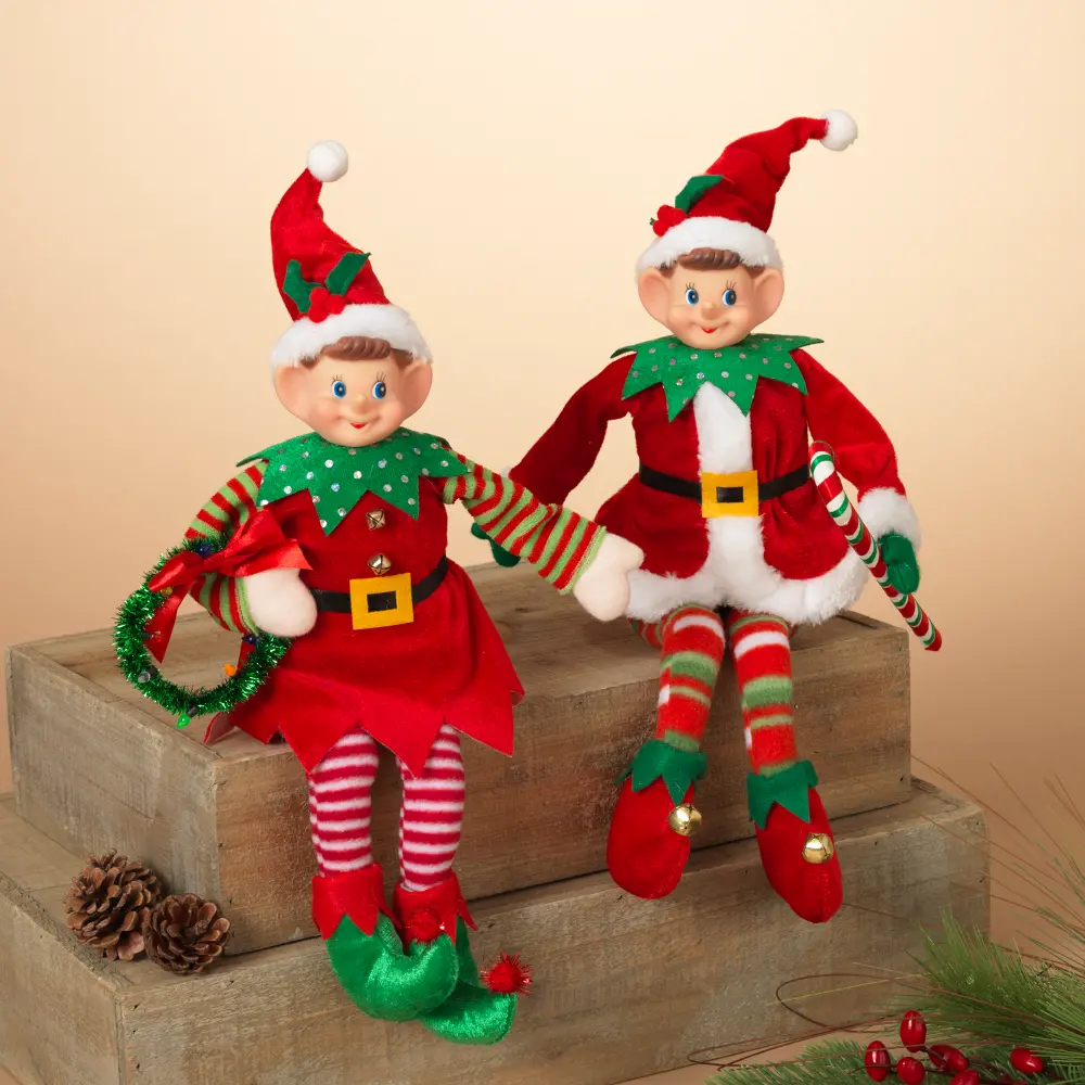 Assorted Multi Color Elf Ornament-1