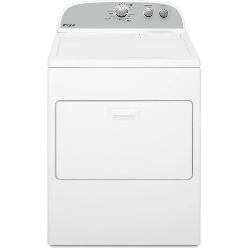 WED4950HW Whirlpool Electric Dryer with Wrinkle Shield - 7.0 cu. ft.  White-1