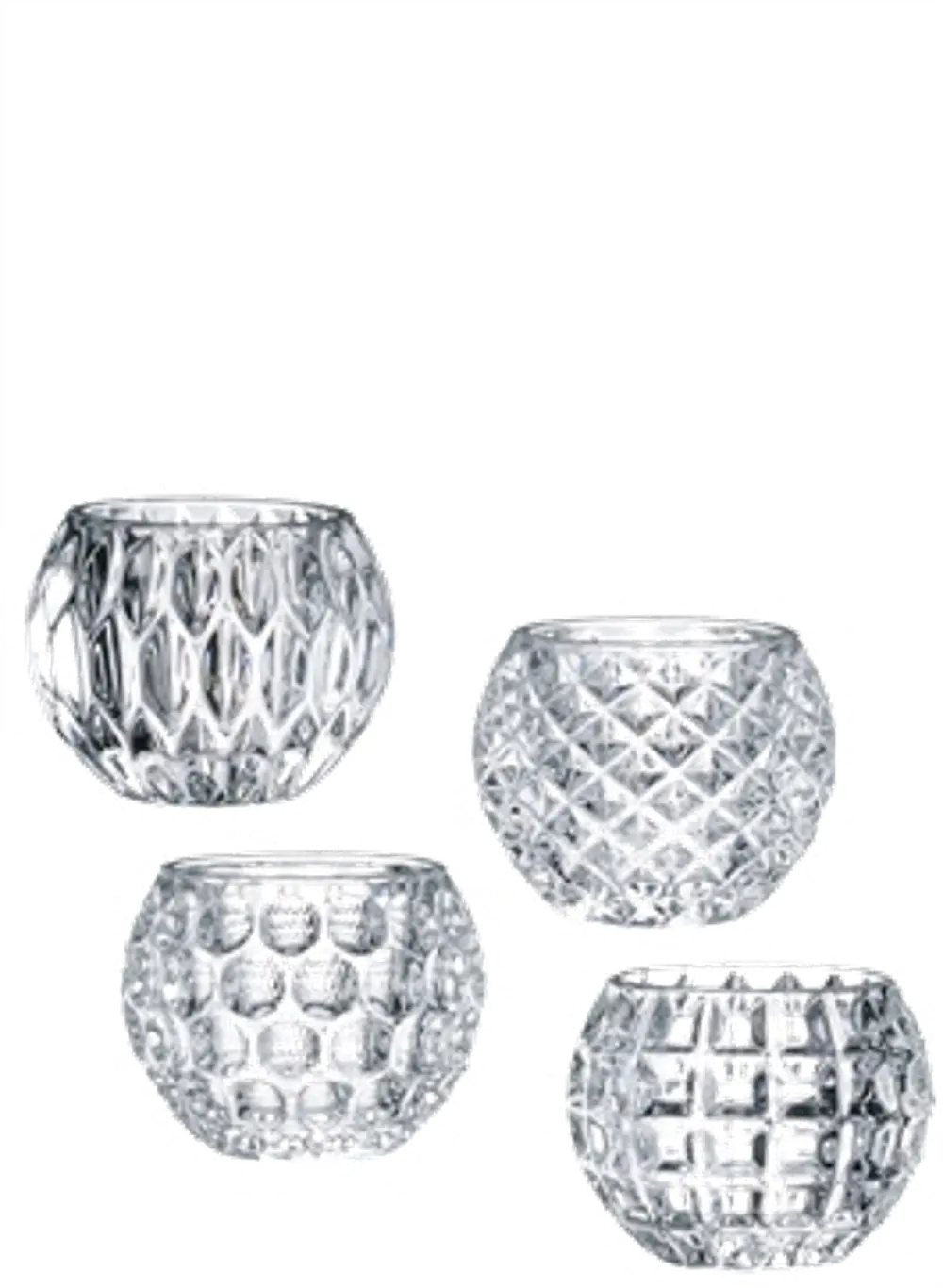 Assorted Crystal Candle Holder-1