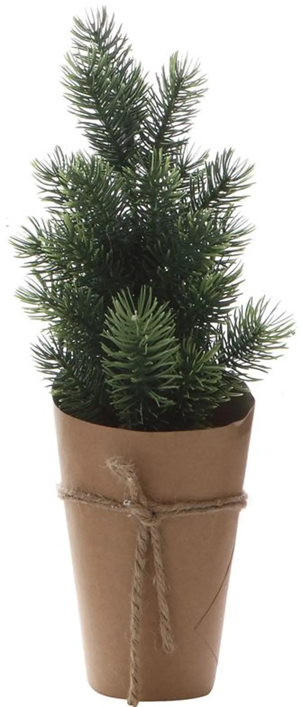XM2552 13 Inch Artificial Tree Arrangement with Paper Wrapped Pot-1