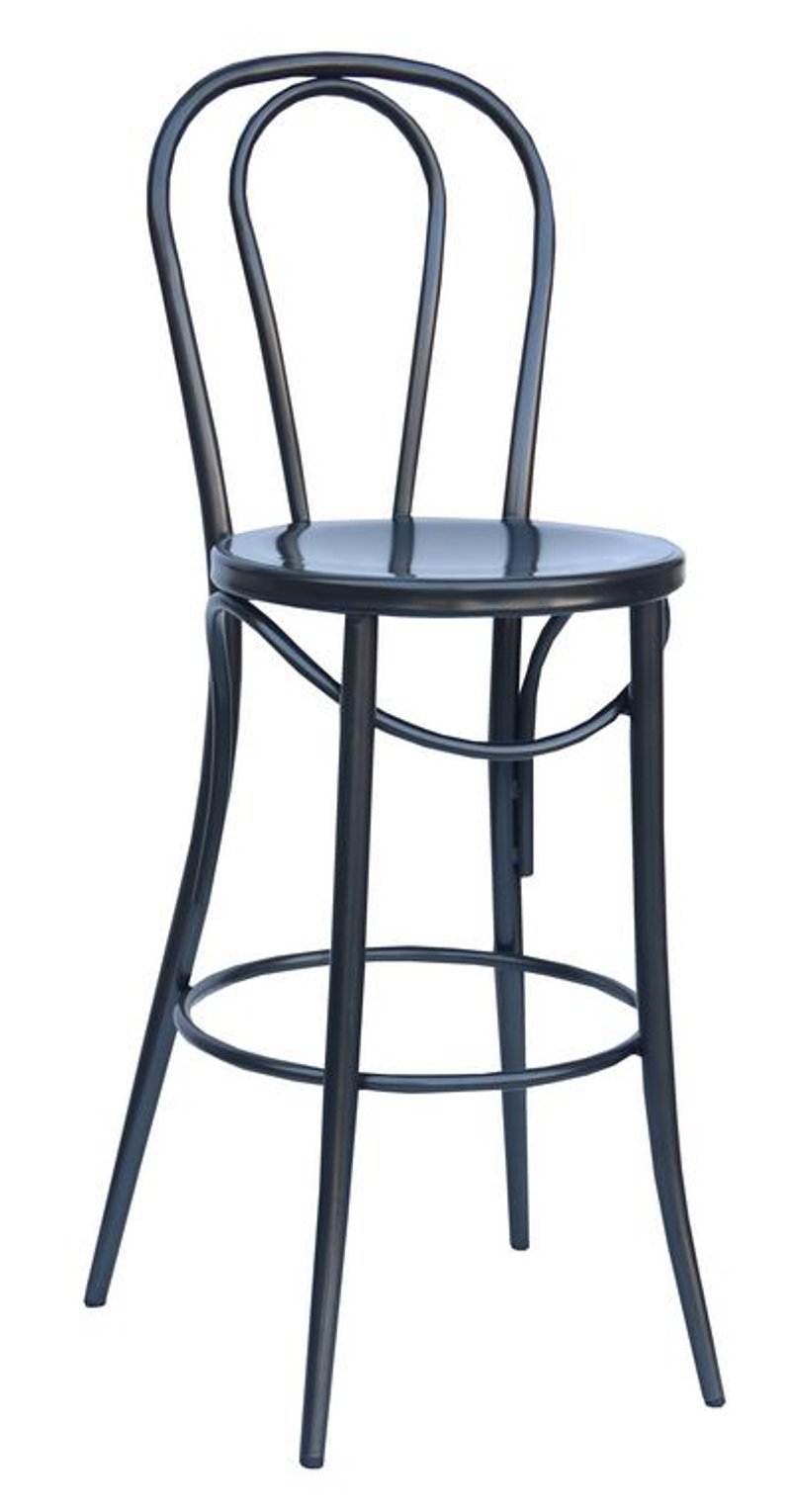 Charcoal Indoor Outdoor Metal Bistro Bar Stool Set Of 2 Charcoal Indoor Outdoor Metal Bistro Bar Stool Set Of 2 Reservation Seating Rc Willey Furniture