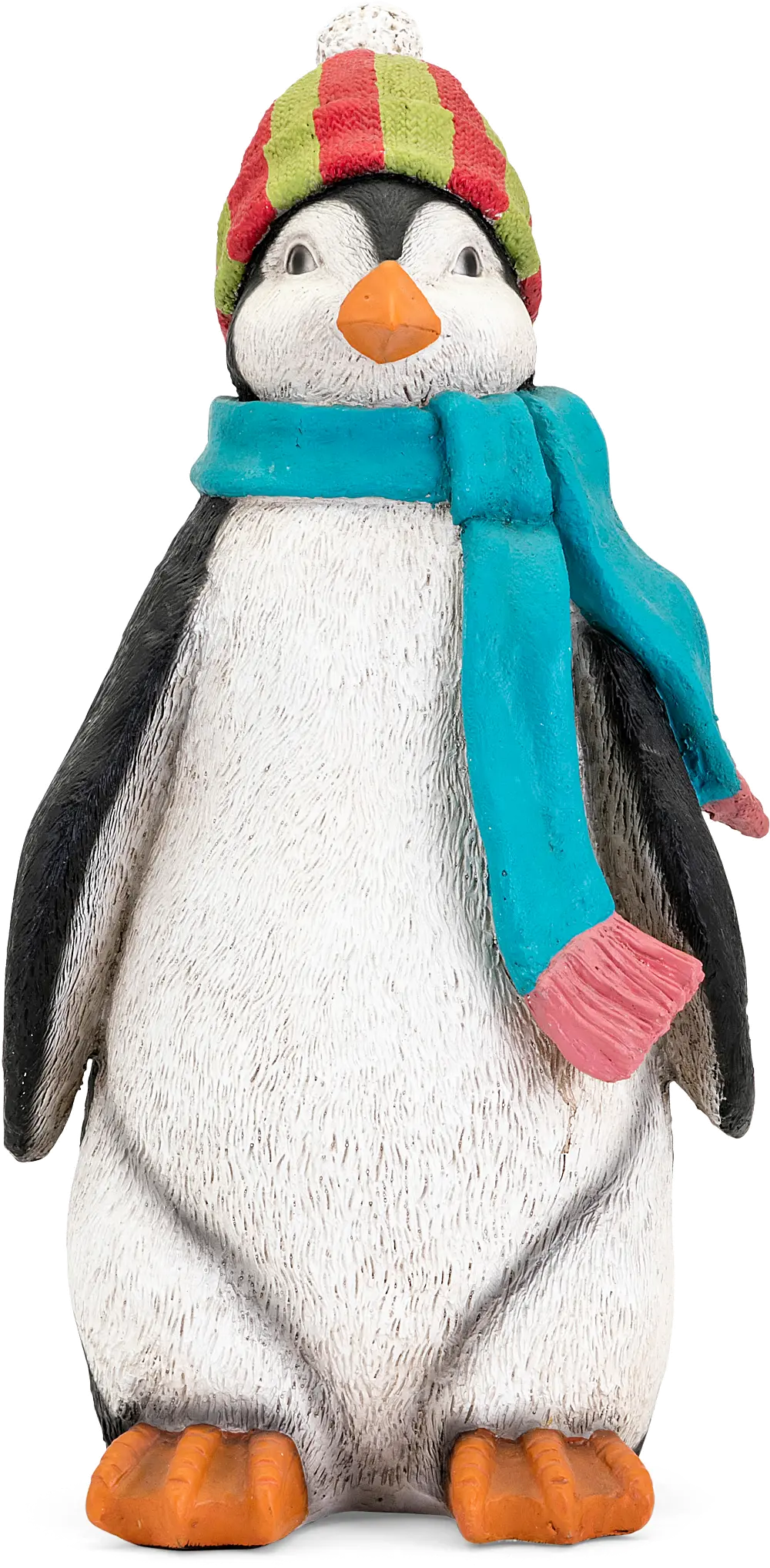 Multi Color Whimsy Christmas Small Penguin-1