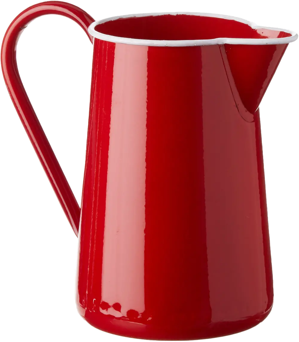 8 Inch Red Iron Pitcher-1