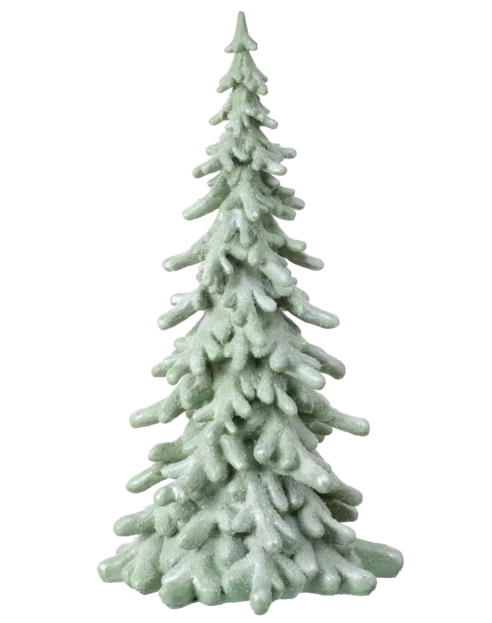 19 Inch Resin Frosted Balsam Pine Tree-1