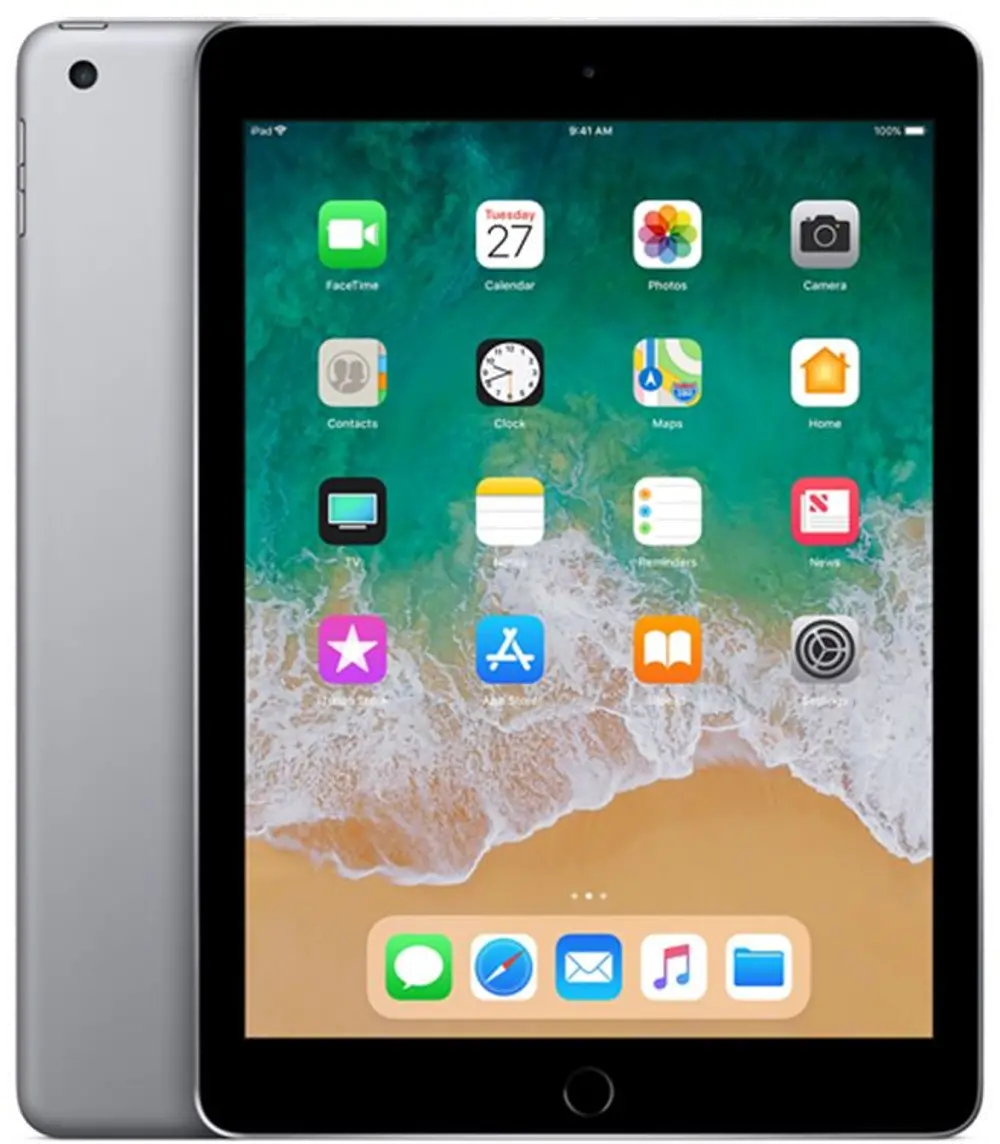 MR7F2LL/A Apple iPad 6th Generation 32GB - Space Gray-1