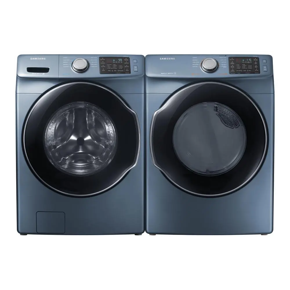 KIT Samsung Front Load Washer and Dryer Set - Azure Gas-1