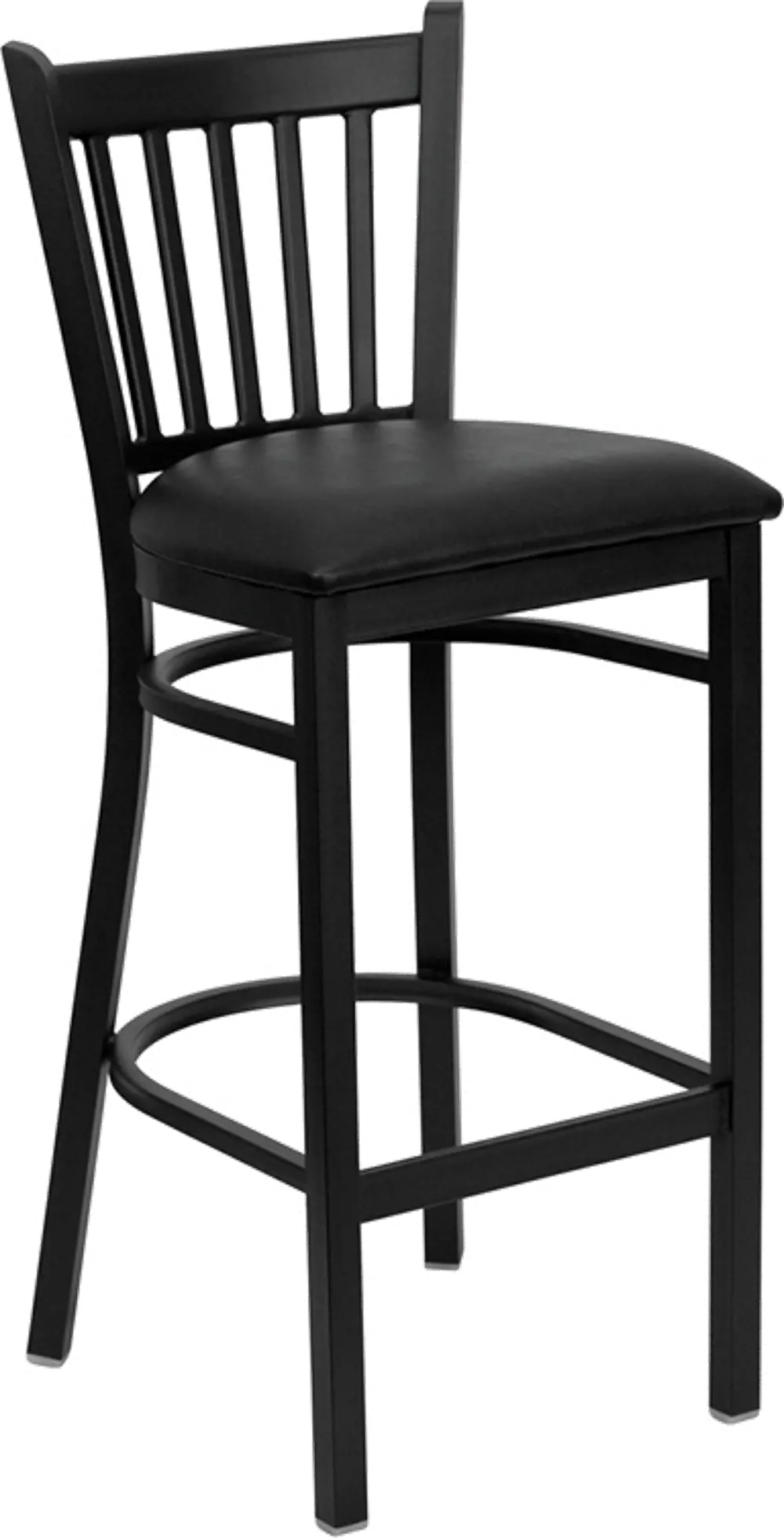 Hercules Black Metal Bar Stool-1