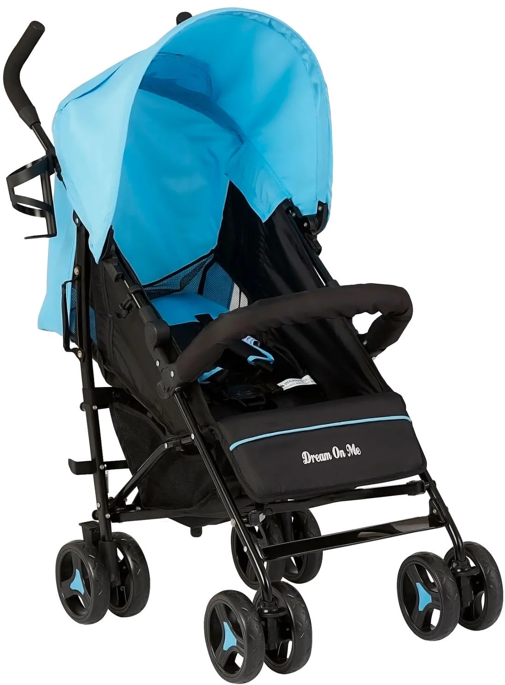 Blue Lightweight Fold Up Stroller - Jasper-1