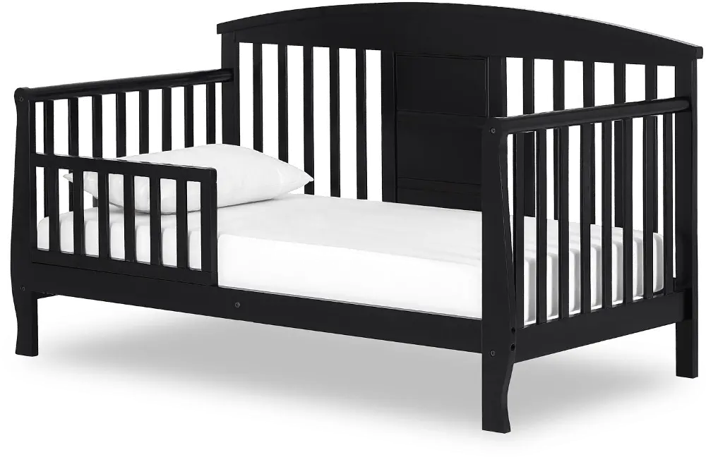 Black Toddler Bed - Dallas-1