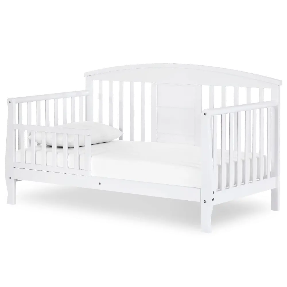 White Toddler Bed - Dallas-1
