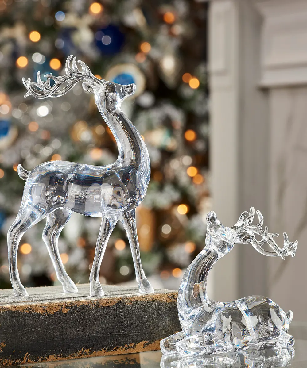 Assorted Reindeer Designer Winter Figurine-1