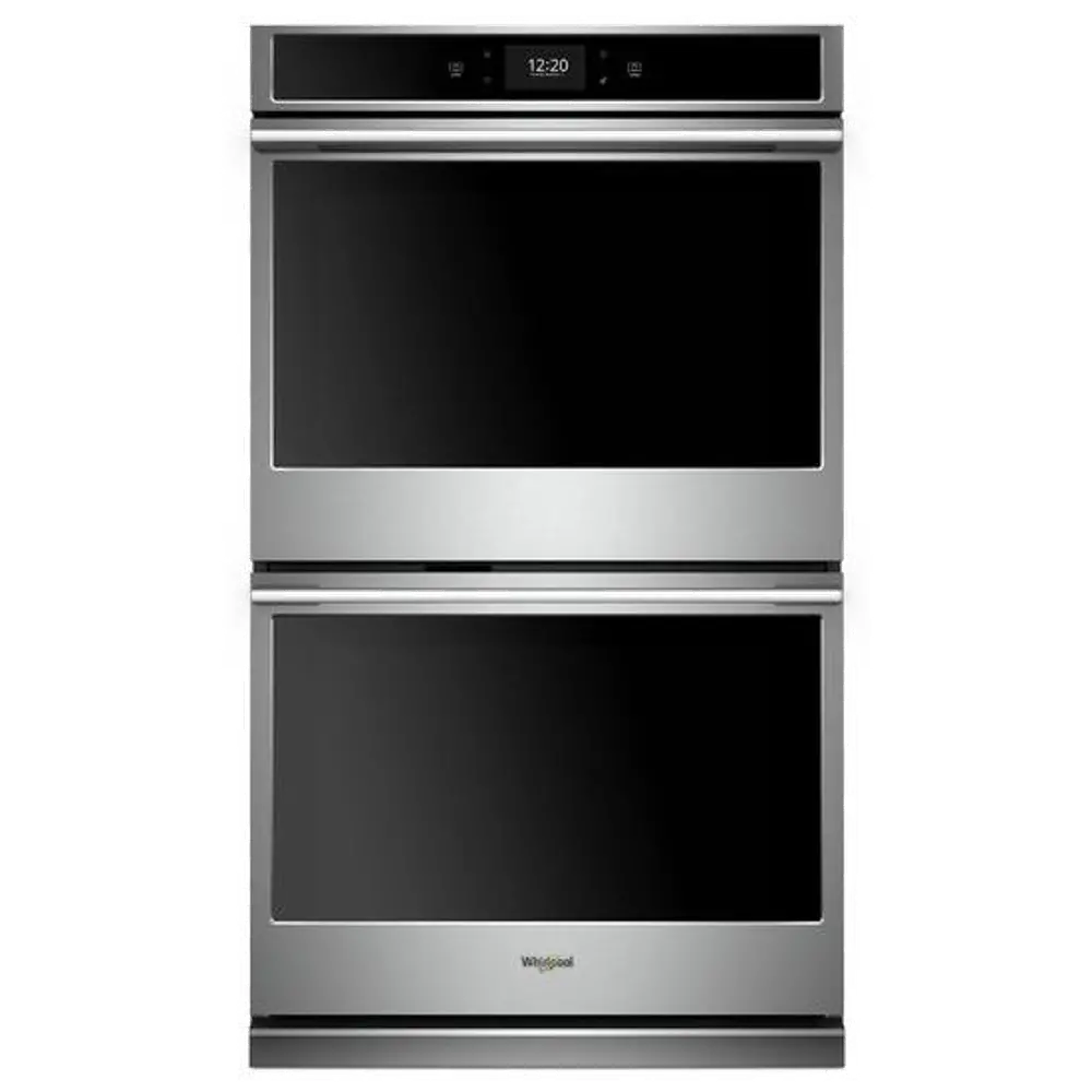 WODA7EC0HZ Whirlpool 30 Inch Smart Double Wall Oven with Convection - 10.0 cu. ft. Stainless Steel-1