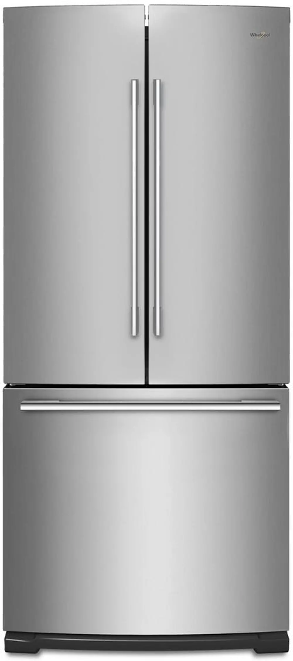 WRFA60SMHZ Whirlpool French Door Refrigerator - 30 Inch Stainless Steel-1