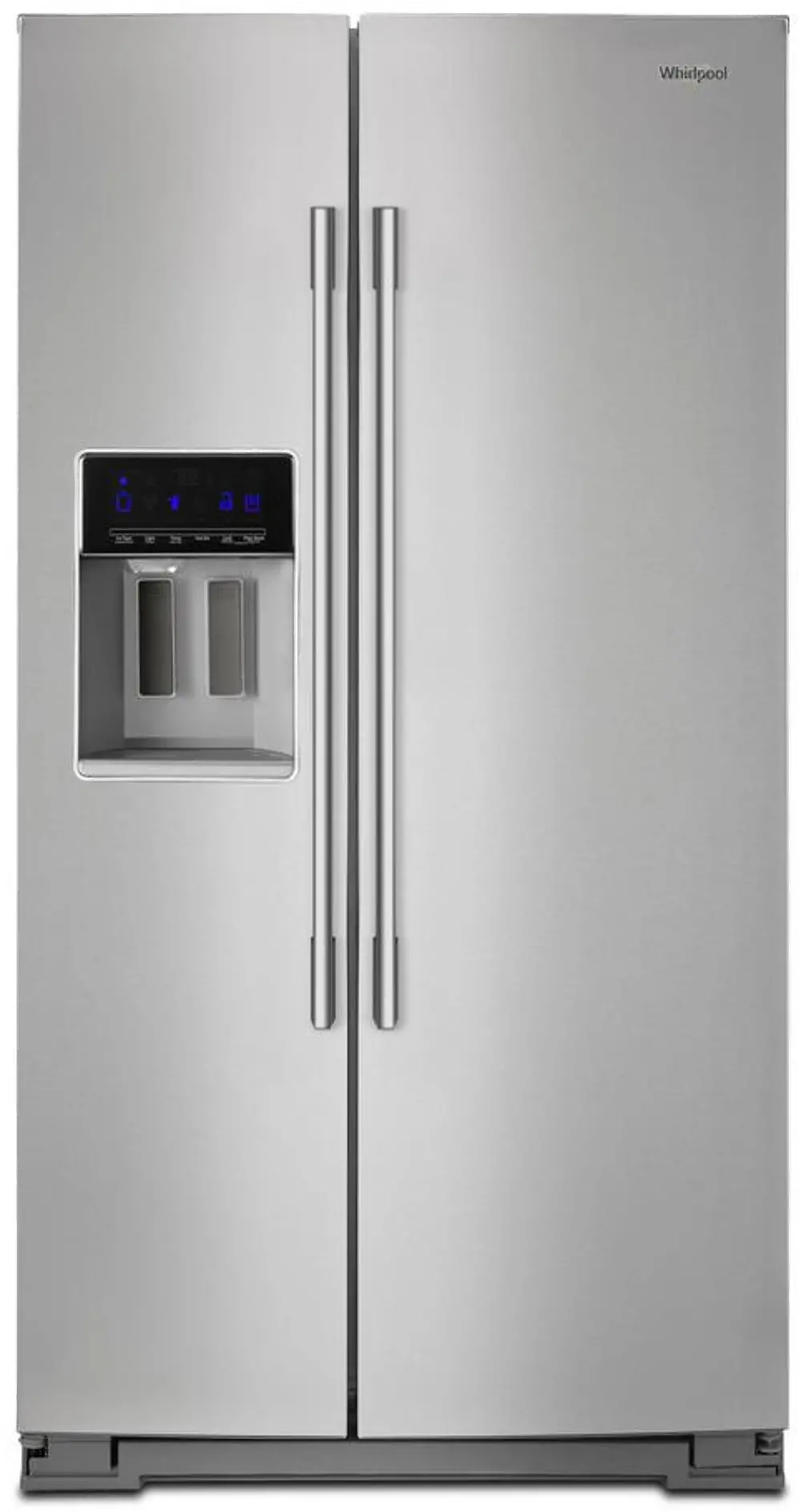 WRSA88FIHZ Whirlpool 36 Inch Side by Side Refrigerator - 28 cu. ft. Fingerprint Resistant Stainless Steel-1