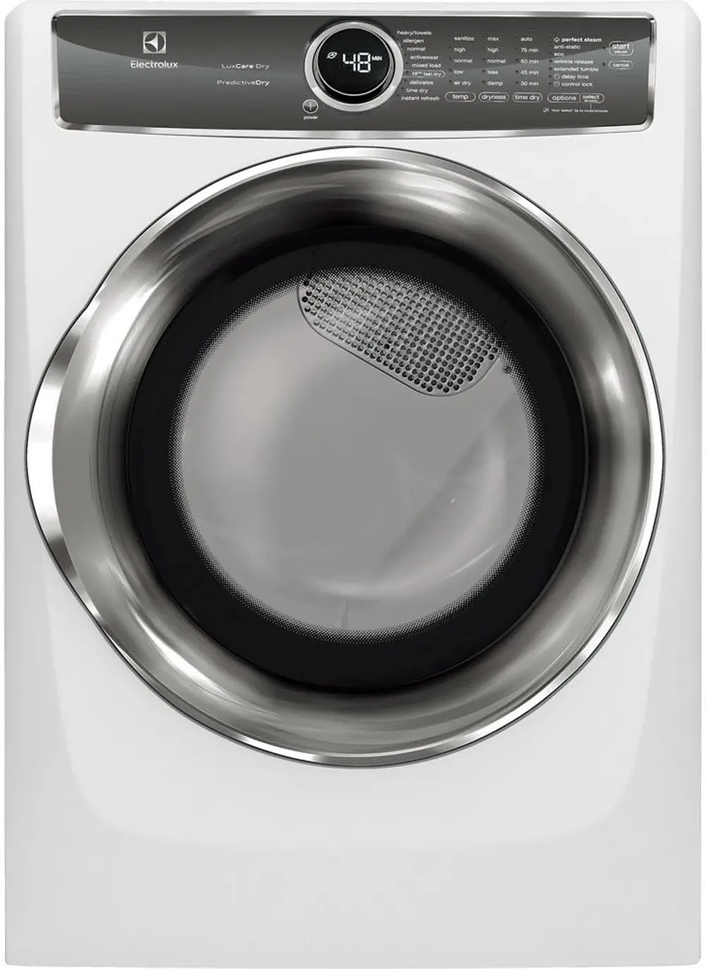 EFME627UIW Electrolux Electric Dryer with Predictive Dry - 8.0 Cu. Ft. White-1