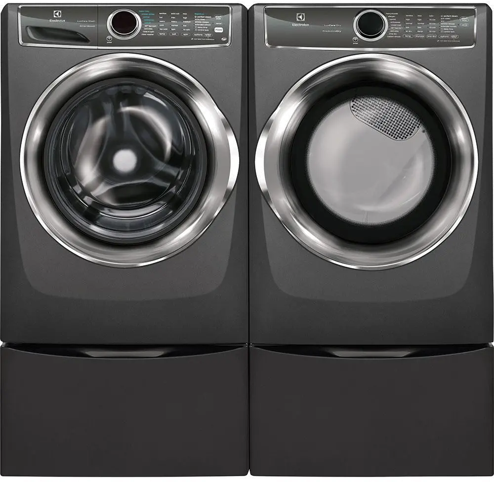 .FELX-627-T/T-GAS-PR Electrolux Front Load Washer and Dryer Set - Titanium Gas-1