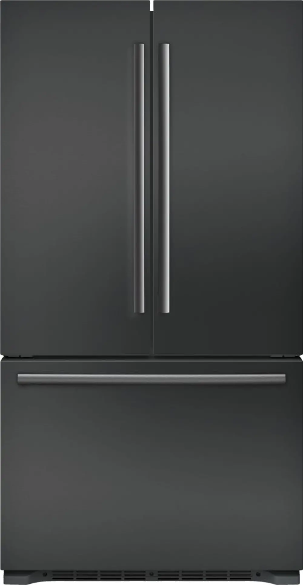 B21CT80SNB Bosch Counter Depth French Door Refrigerator - 20.7 cu. ft., 36 Inch Black Stainless Steel-1
