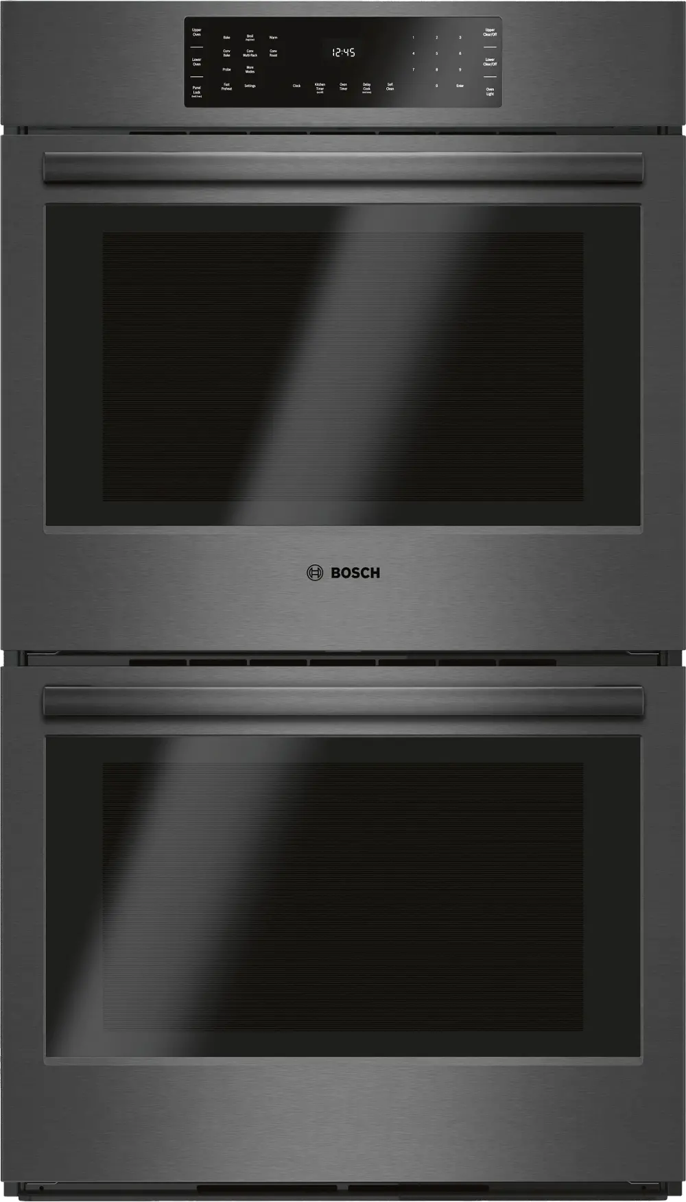 HBL8642UC Bosch 30 Inch Double Wall Oven - Black Stainless Steel-1
