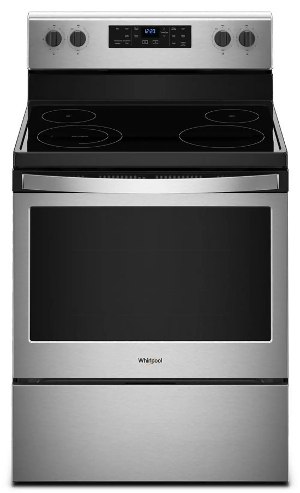 WFE505W0HS Whirlpool 5.3 cu. ft. Electric Range - Stainless Steel -1