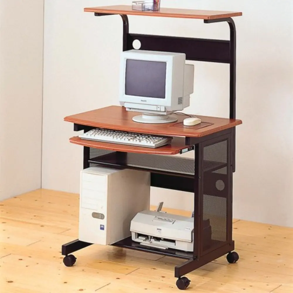 Honey Brown Casual Computer Desk-1