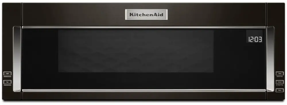 KMLS311HBS KitchenAid Over the Range Low Profile Microwave - 1.1 Cu. Ft. Black Stainless Steel-1