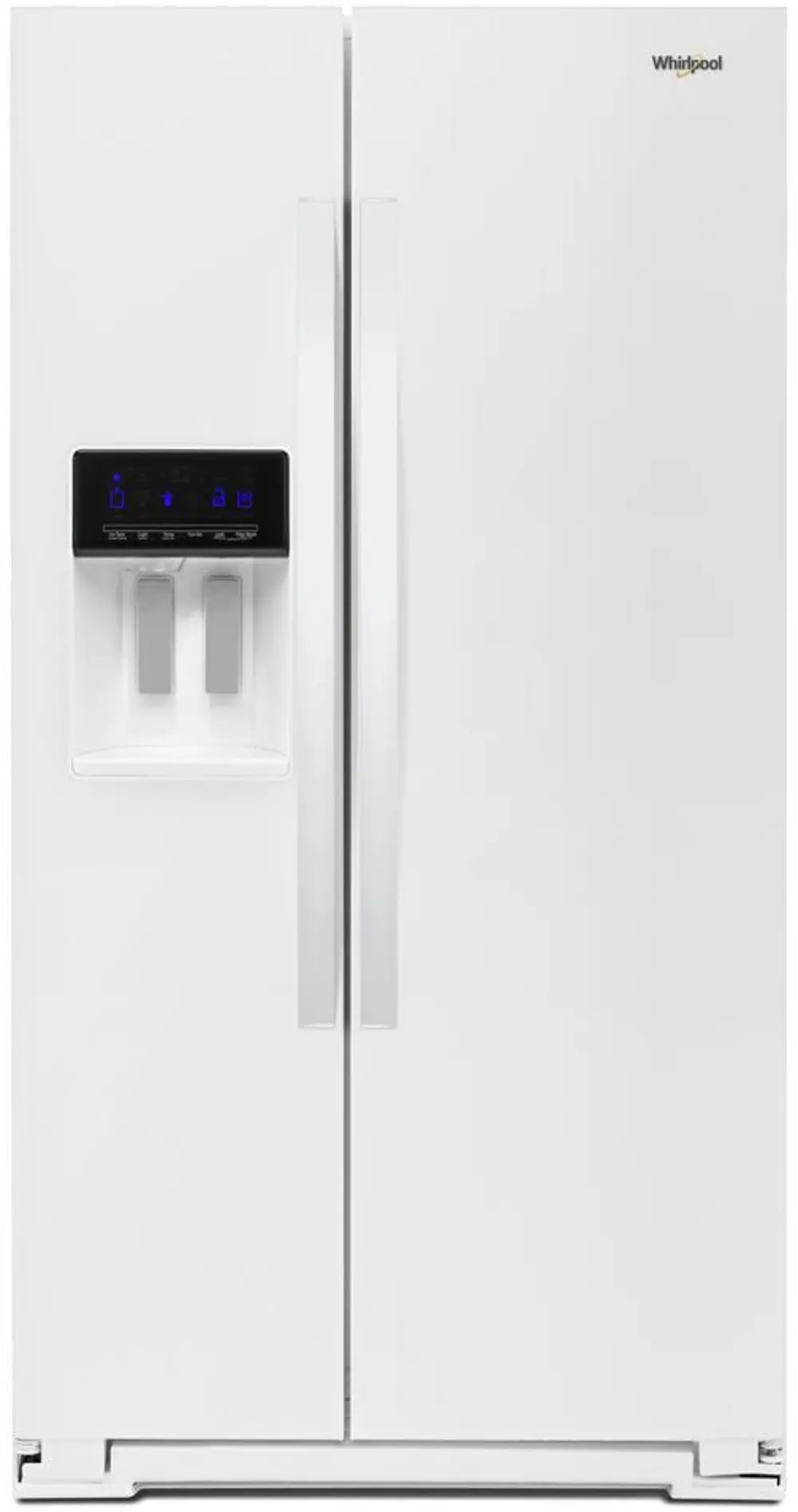 WRS571CIHW Whirlpool 20.5 cu ft Side by Side Refrigerator - Counter Depth White-1