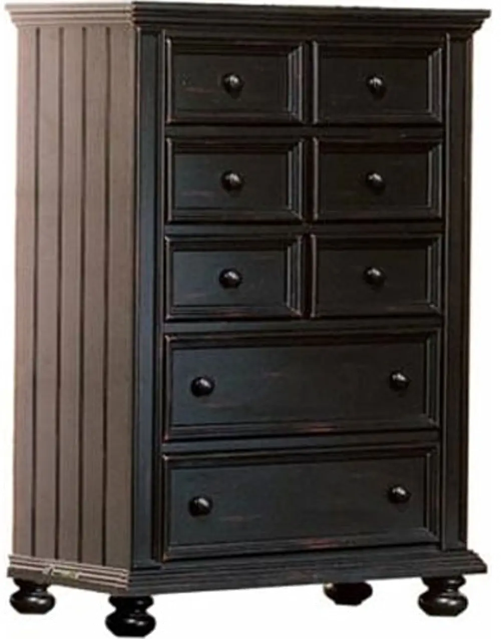 Classic Black Chest of Drawers - Cape Cod-1
