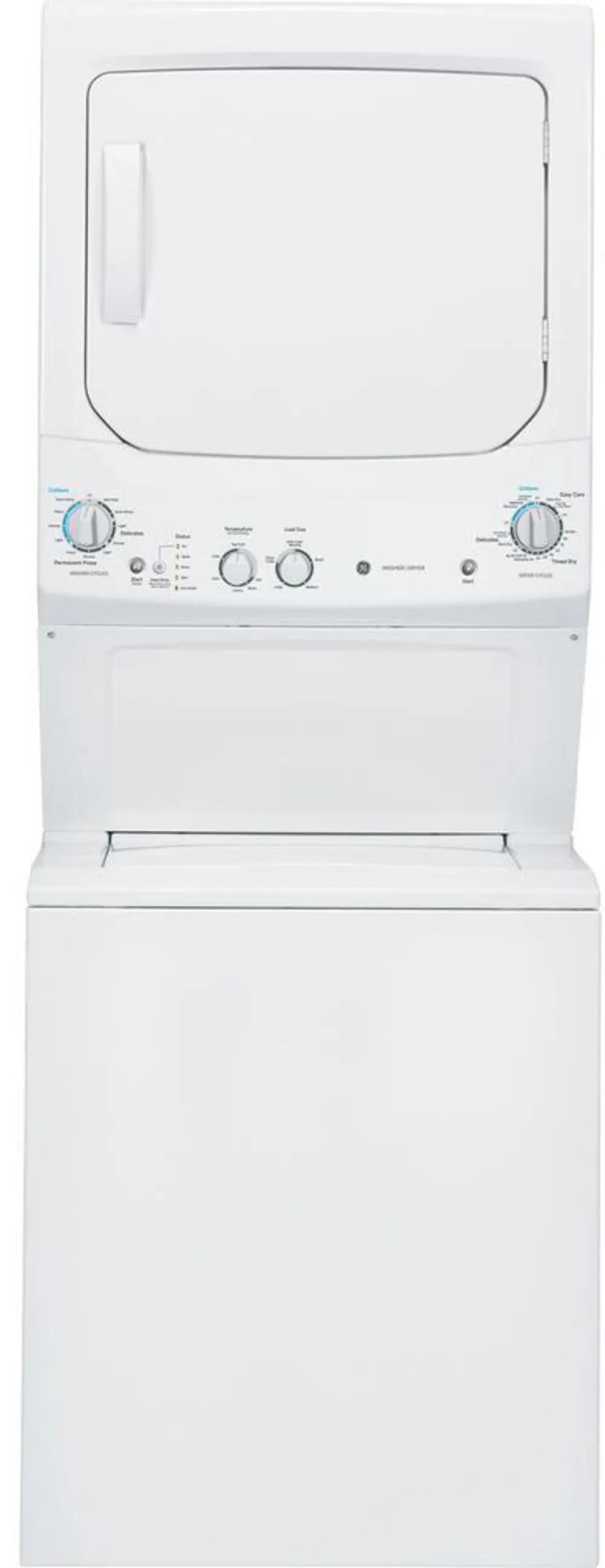 GUD27GSSMWW GE Spacemake Washer and Dryer Laundry Combo - White-1