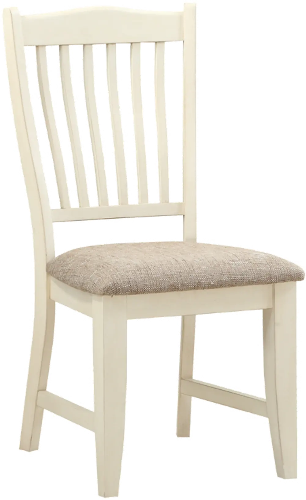 Grace White and Gray Dining Room Chair-1