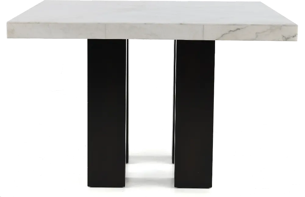 Camila Marble and Black Counter Height Dining Table-1