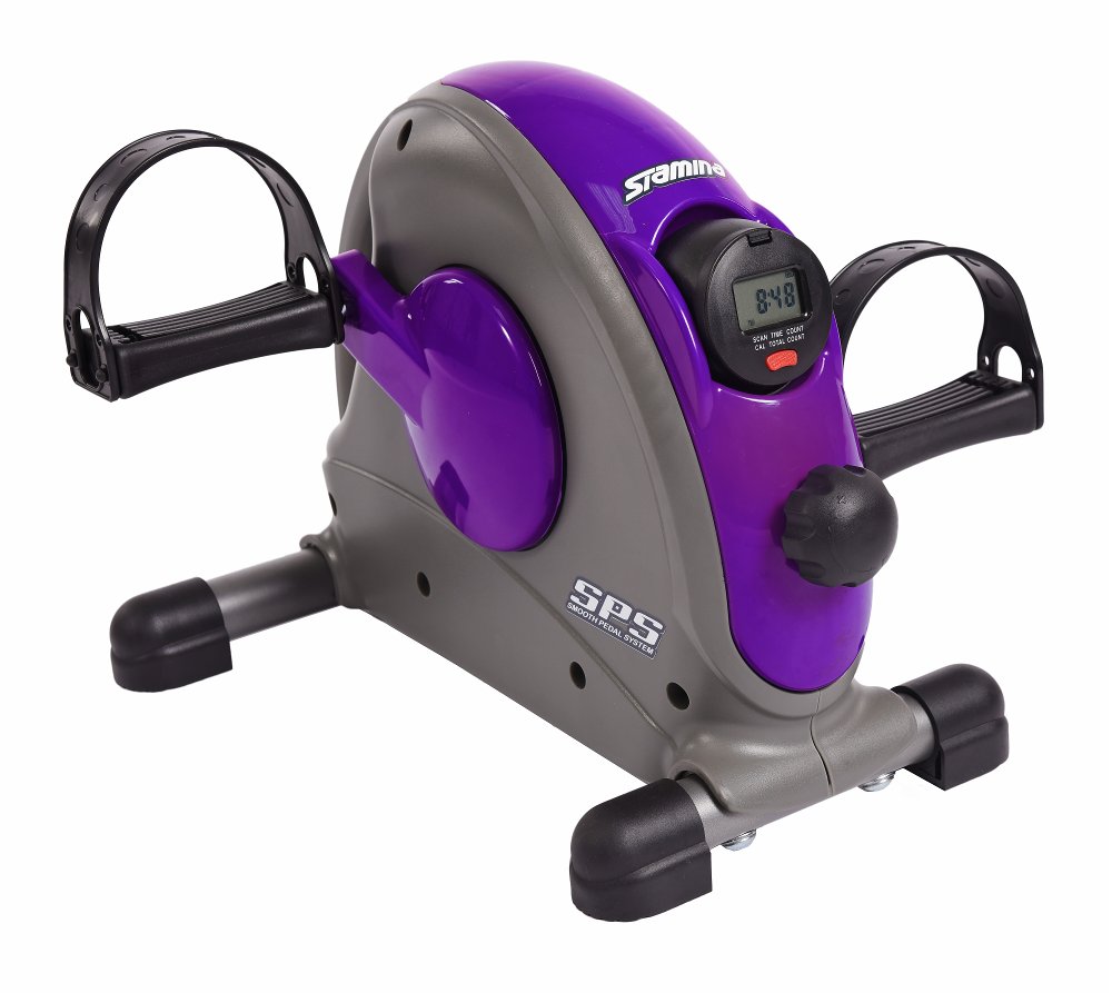 Stamina Mini Exercise Bike Purple