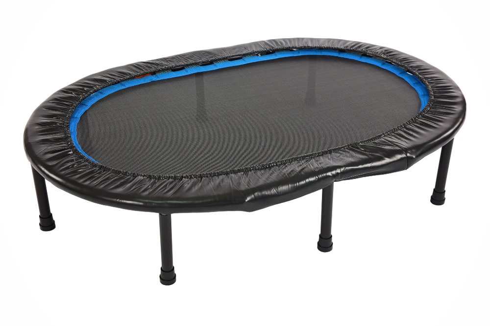 Stamina Black Oval Fitness Trampoline