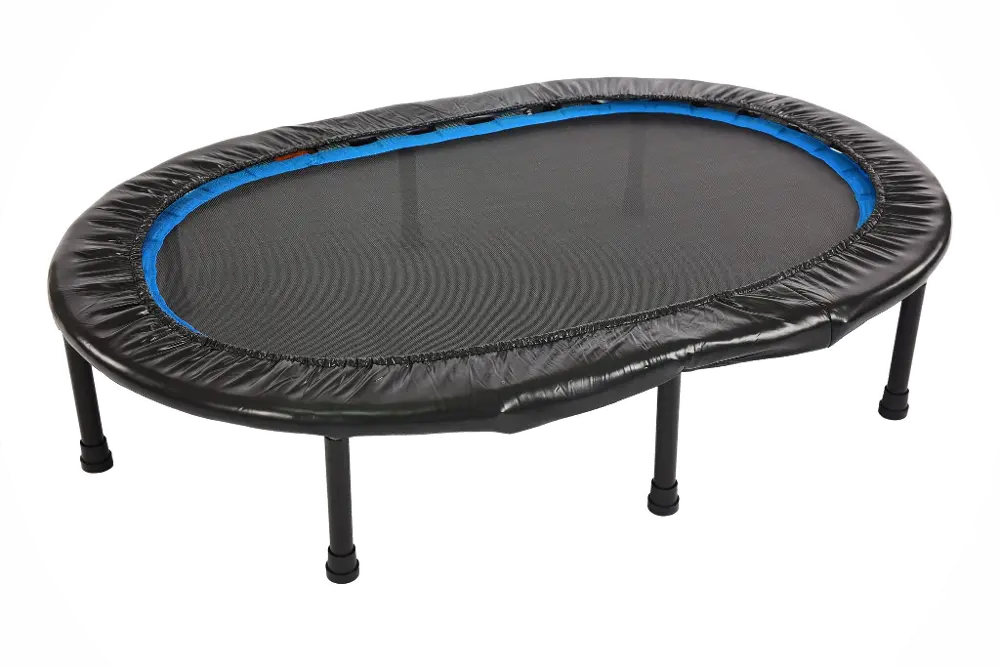 35-1691 Stamina Black Oval Fitness Trampoline-1