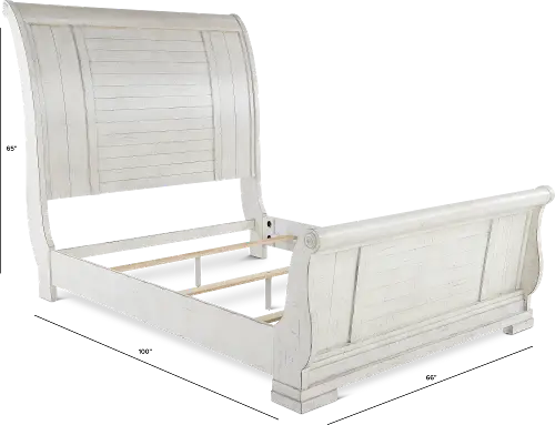 Rc willey on sale sleigh bed