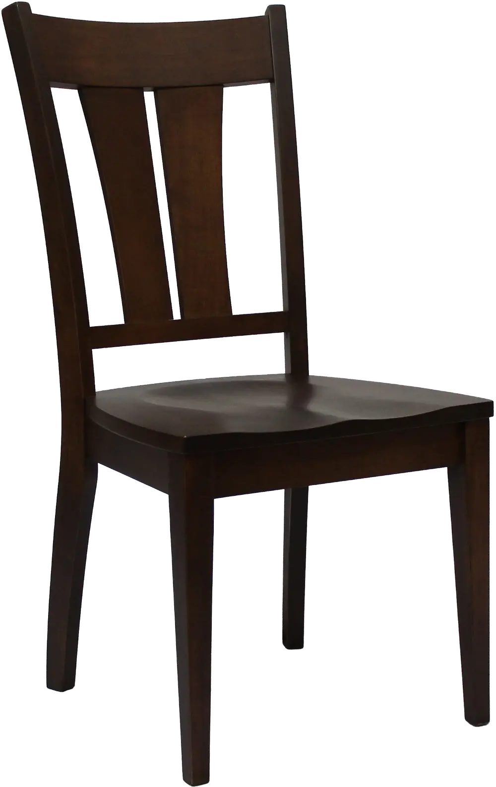 Dark Maple Brown Dining Room Chair - Sterling-1