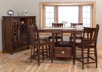 5 piece counter height dining set under $200