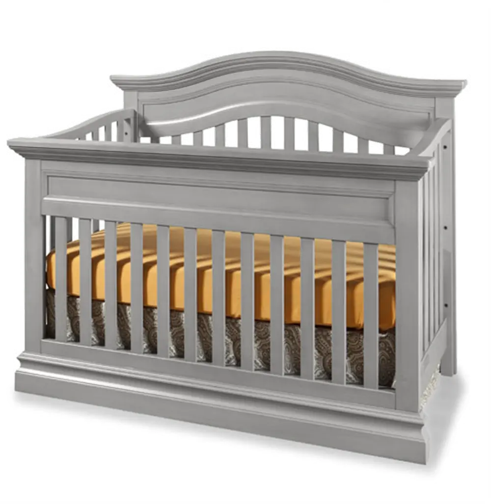 Stone Harbor Gray 4-in-1 Convertible Crib-1