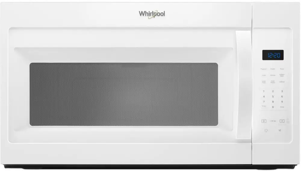 WMH31017HW Whirlpool Over the Range Microwave - 1.7 cu. ft. White -1