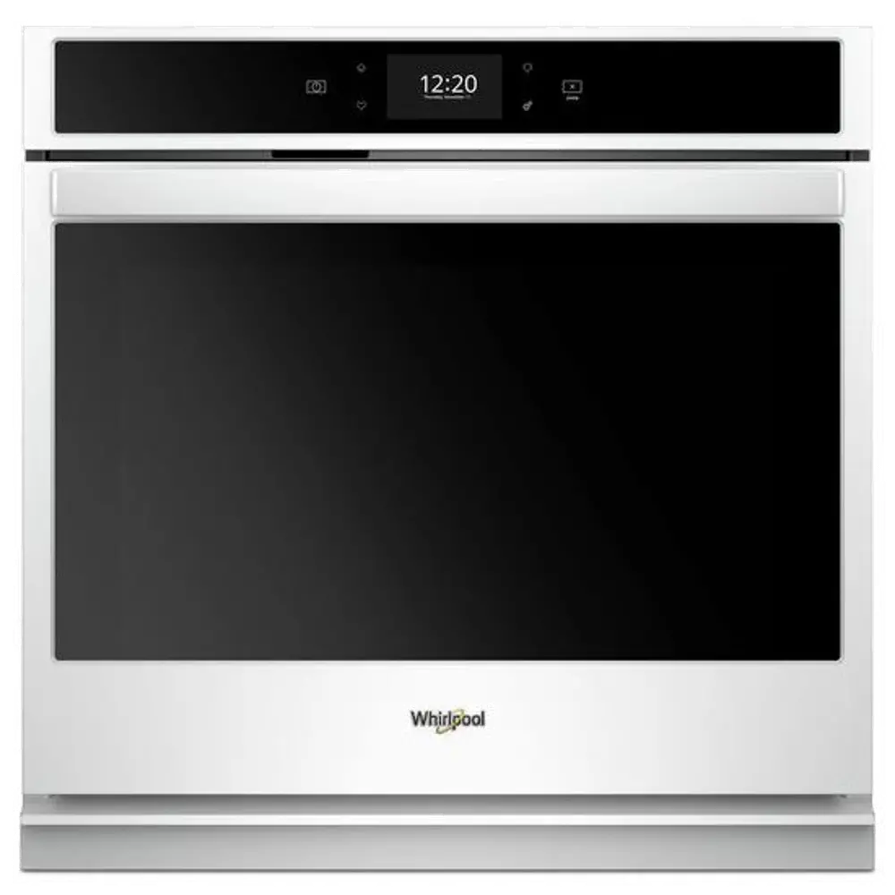 WOS72EC0HW Whirlpool 5.0 cu. ft. Smart Single Wall Oven with True Convection Cooking - White-1
