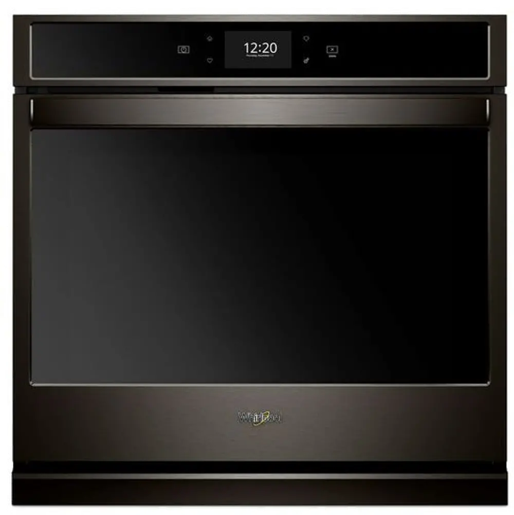 WOS72EC7HV Whirlpool 4.3 cu ft Single Wall Oven - Black Stainless Steel 27 Inch-1