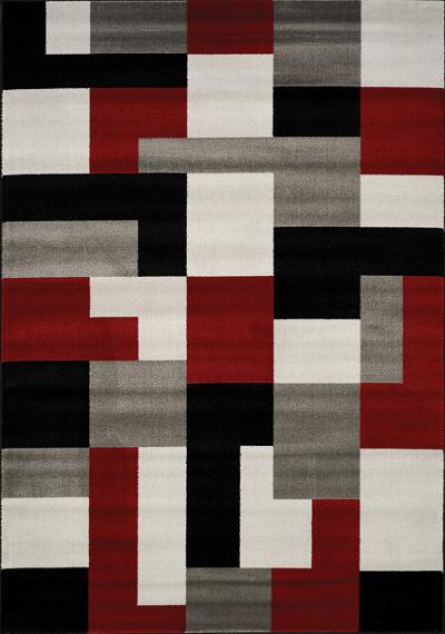 Black And Gray Area Rug Rc Willey, Red Black And White Rugs