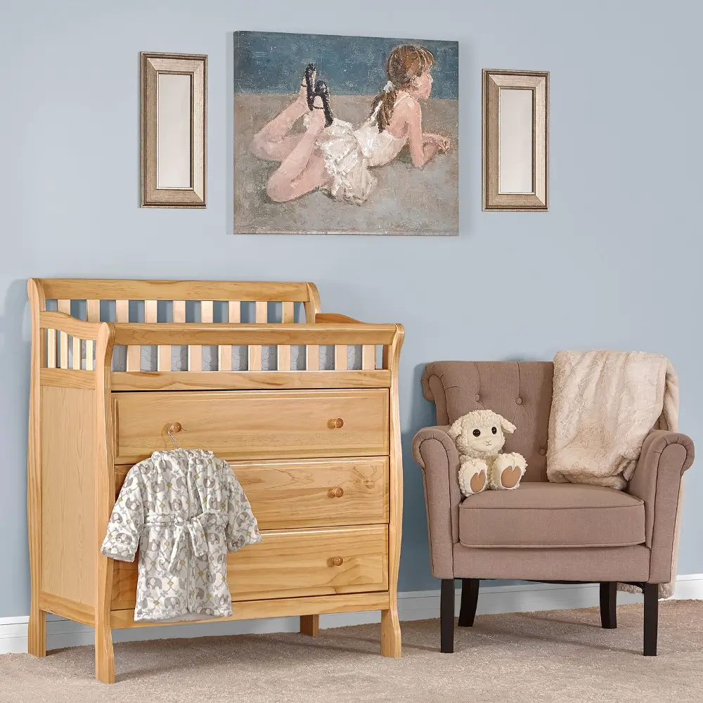Classic Natural Changing Table & Dresser - Marcus-1