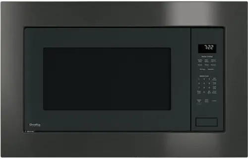 ge built in microwave black slate