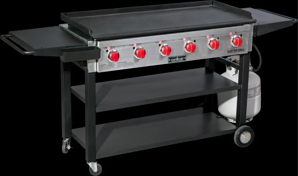FTG900 Camp Chef 6 Burner Flat Top Grill 900-1