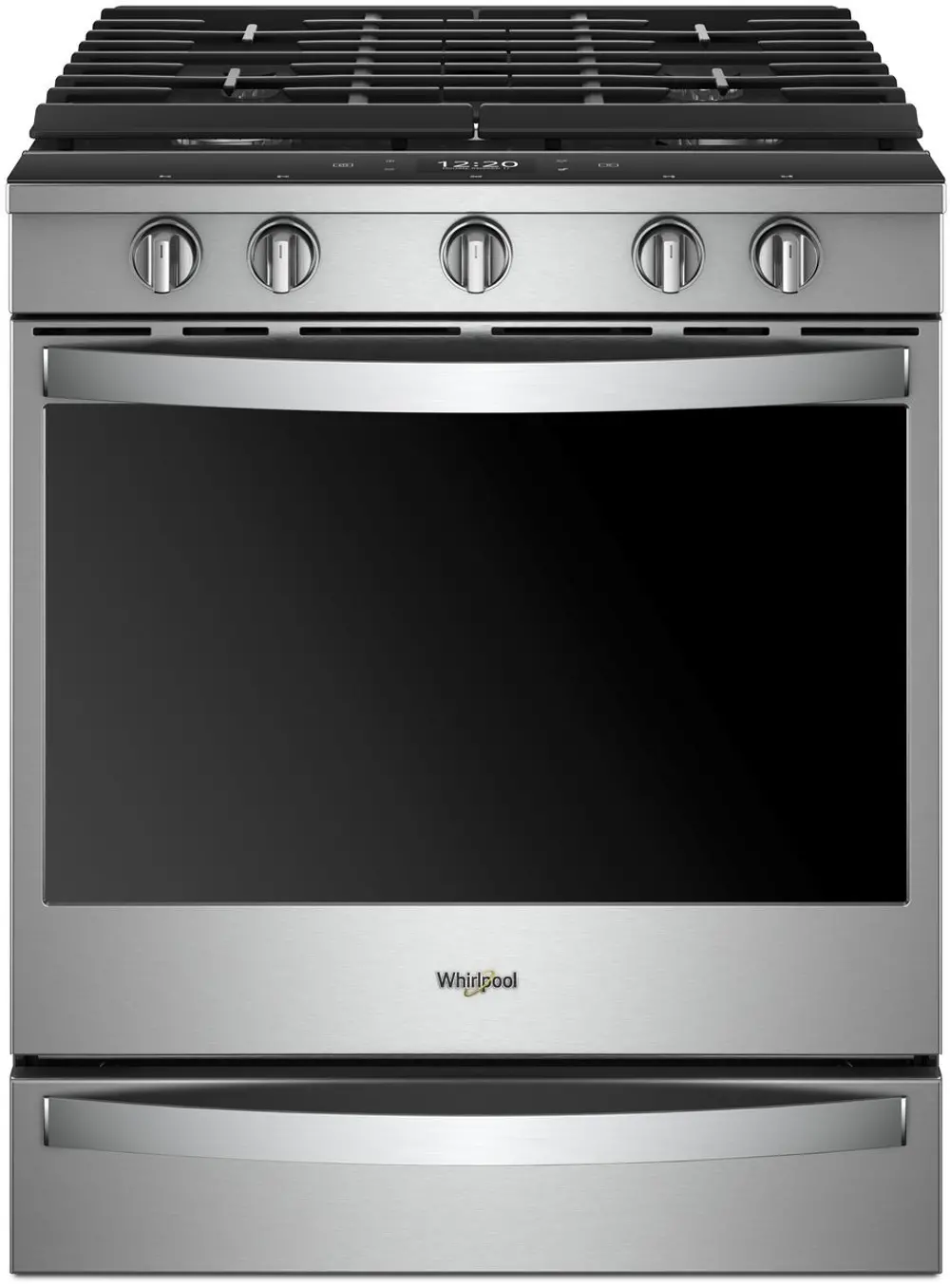 WEG750H0HZ Whirlpool 5.8 cu ft Gas Range - Stainless Steel-1