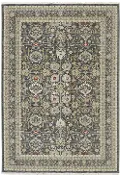 38861-17010 Masque 8 x 11 Large Charcoal Gray Area Rug