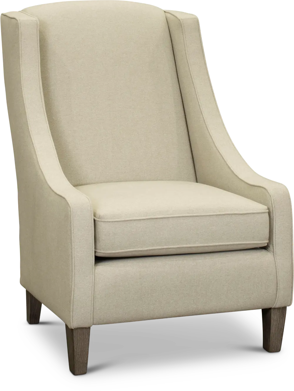 Transitional Moondust Club Accent Chair - Janice-1