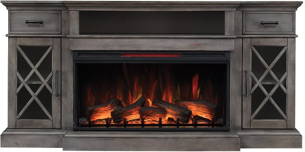 Electric Fireplaces Furniture Rc Willey 70 Inch Weathered Gray Fireplace Tv Stand Hamilton