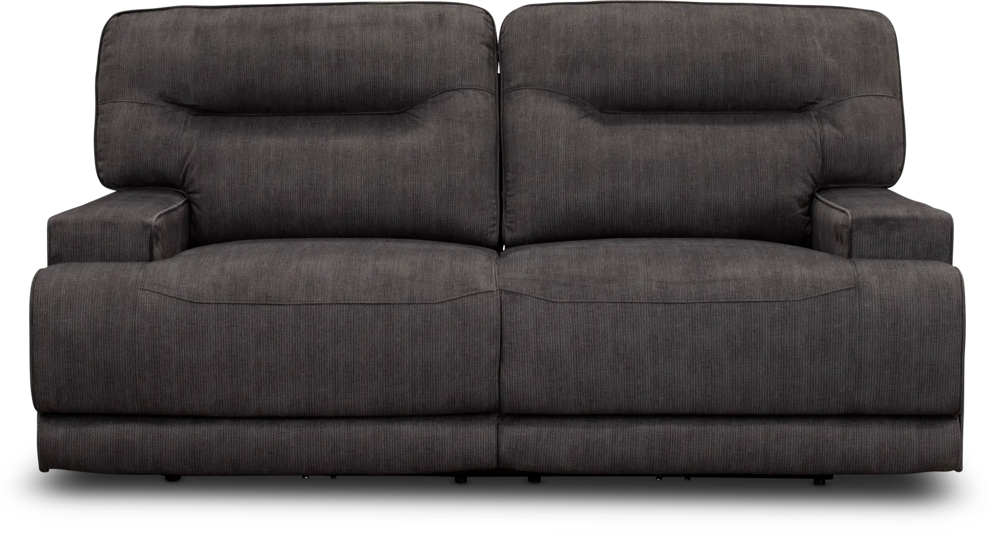 Stanza Charcoal Gray Power Reclining Sofa