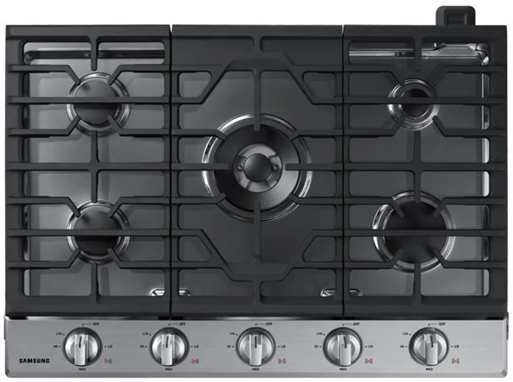 NA30N6555TS Samsung 30 Inch Smart Gas Cooktop - Stainless Steel-1